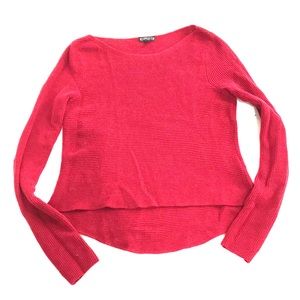 ⁉️EXPRESS RED CROPPED KNITTED SWEATER